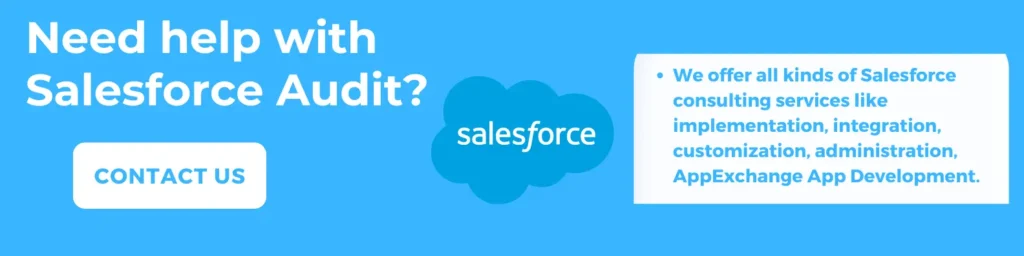 Salesforce Audit (Kizzy Consulting-Top Salesforce Partner)