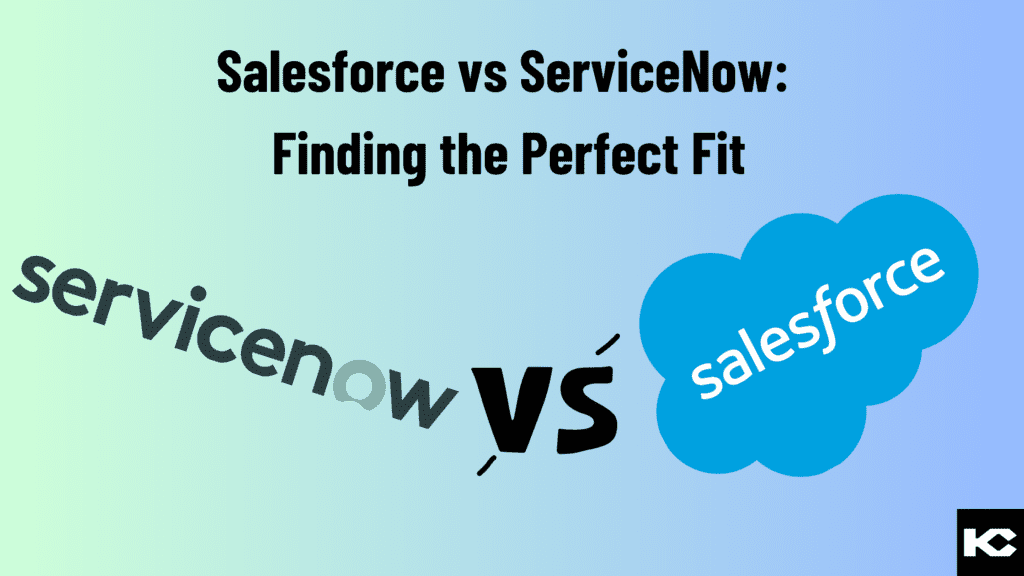 Salesforce vs Servicenow (Kizzy Consulting - Top Salesforce Partner)
