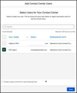 Add Users to Contact Center Salesforce | Kizzy Consulting
