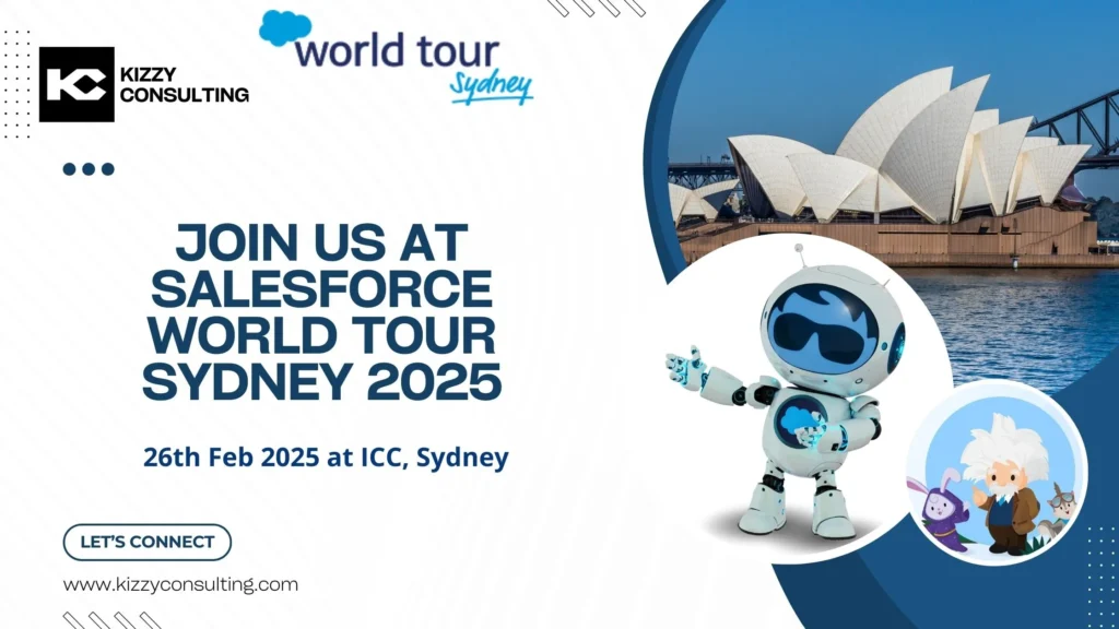 Salesforce World Tour Sydney 2025 (Kizzy Consulting)