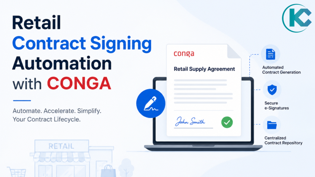 Retail contract signing