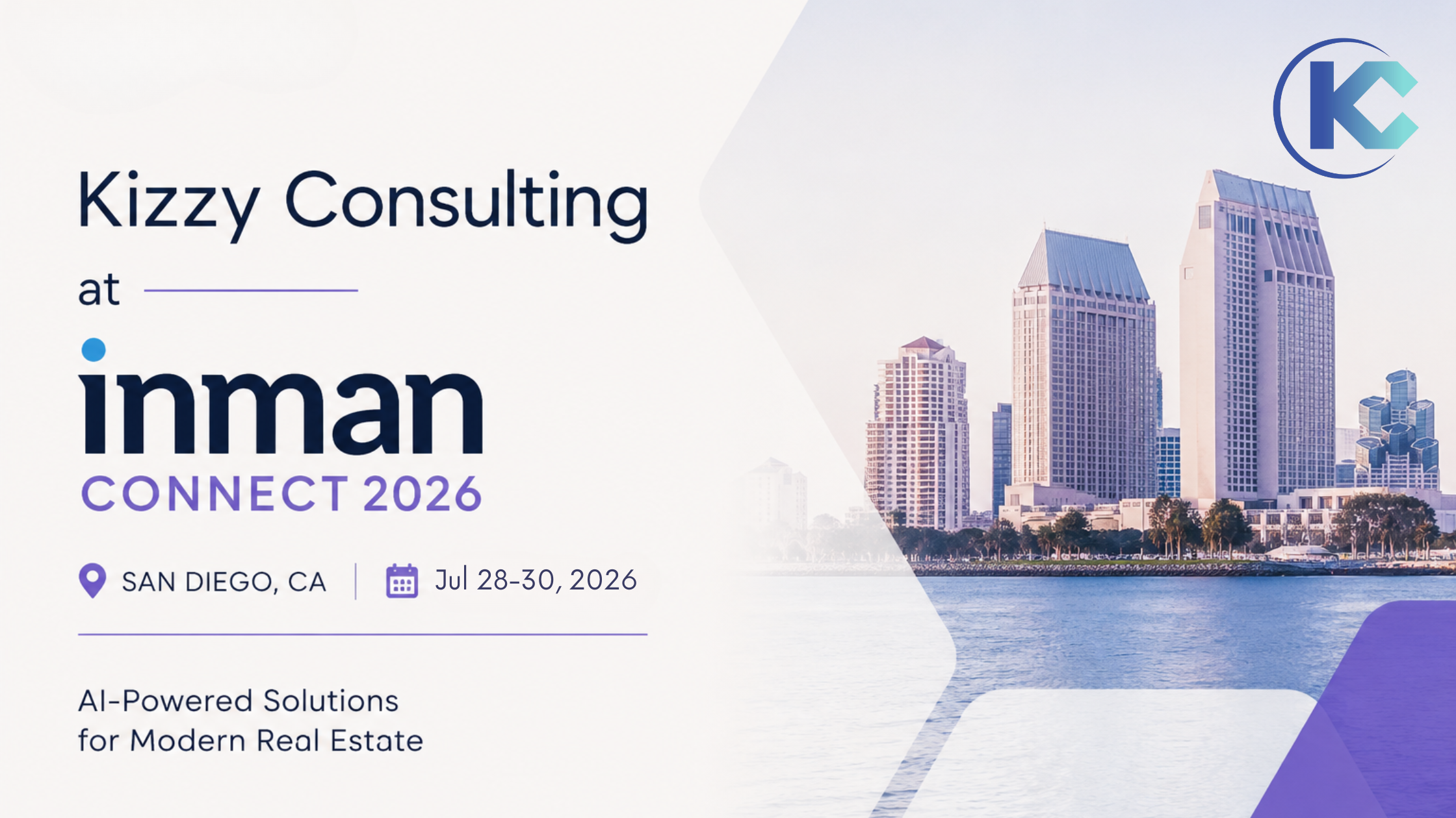 Kizzy Consulting at Inman Connect 2026